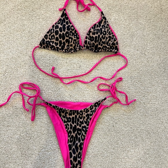 CHEETAH PRINT BIKINI - Picture 1 of 11